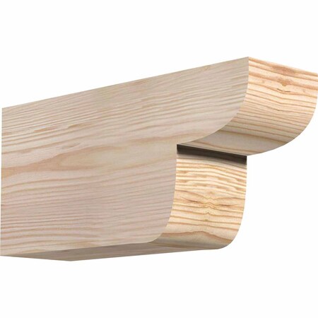 Ekena Millwork Crestline Smooth Rafter Tail, Douglas Fir, 3 1/2"W x 6"H x 12"L RFT04X06X12CRE00SDF